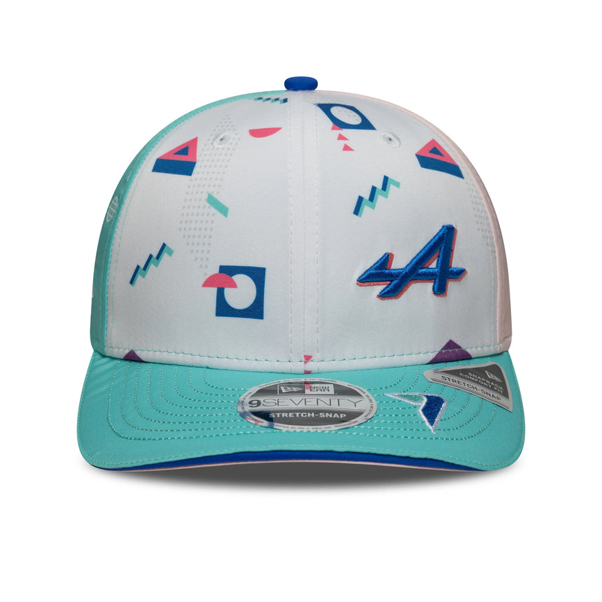 Alpine Esteban Ocon Miami 9Seventy Cap, White 🔥