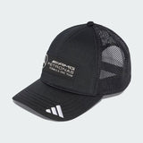 Mercedes cap, trucker, full logo, black 🔥