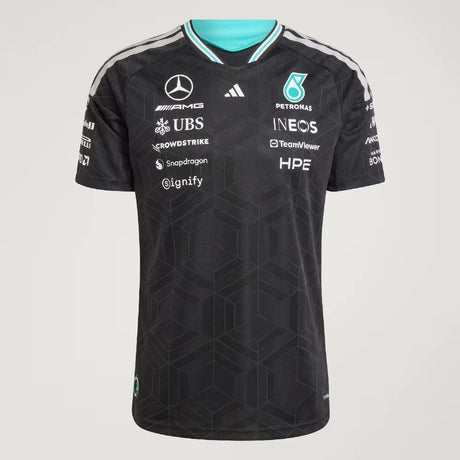 Black Mercedes jersey with adidas logo