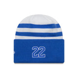 VisaRB Yuki Tsunoda Wide Cuff Knit Cap, White 🔥