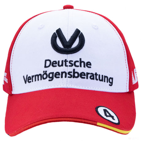 Mick Schumacher Baseball Cap, Adult, Red, 2018 - FansBRANDS®