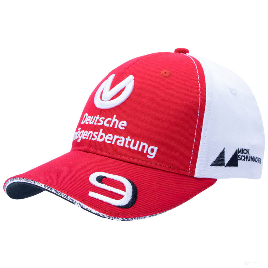 Mick Schumacher Baseball Cap, Adult, Red, 2019 - FansBRANDS®