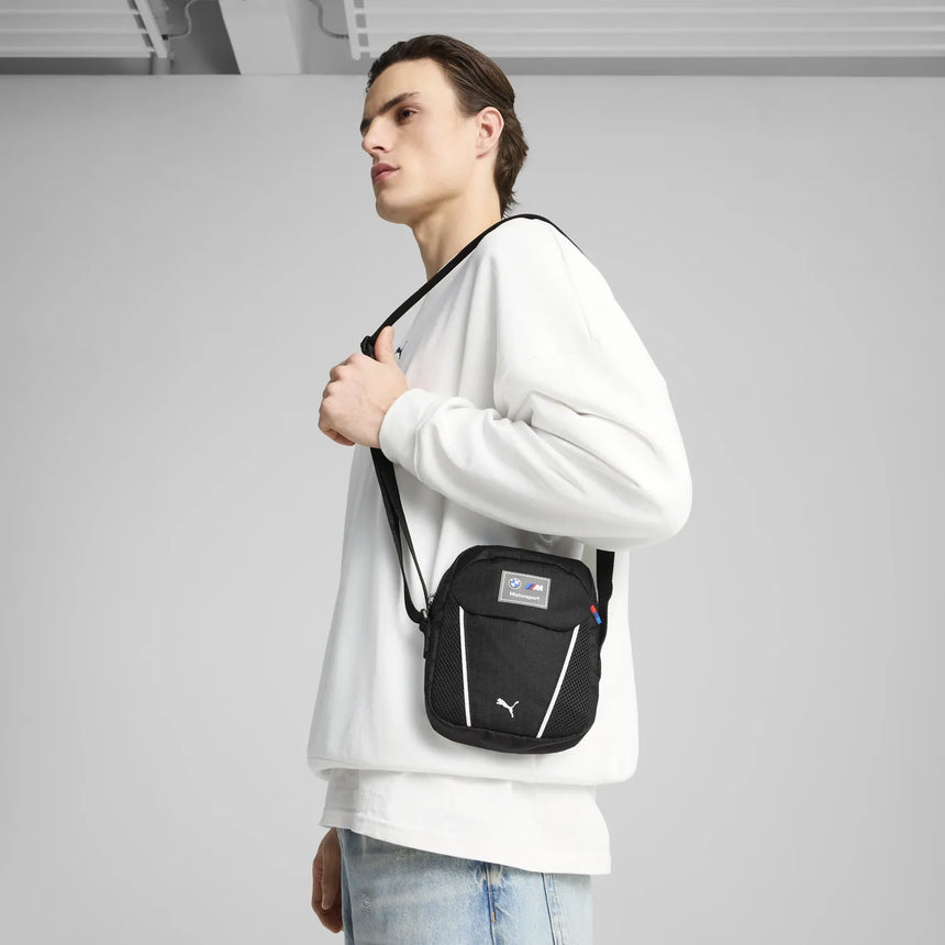 BMW MMS Portable Bag, PUMA, Black, 2025