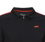Formula 1 Polo, Formula 1 Logo, Black, 2020