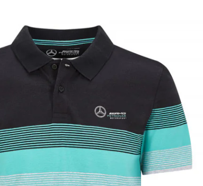 Mercedes Polo, Striped, Multicolor, 2020