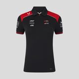 Haas F1 polo, team, womens, black, 2026
