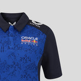 Red Bull polo, team, Isack Hadjar, kids, blue, 2026