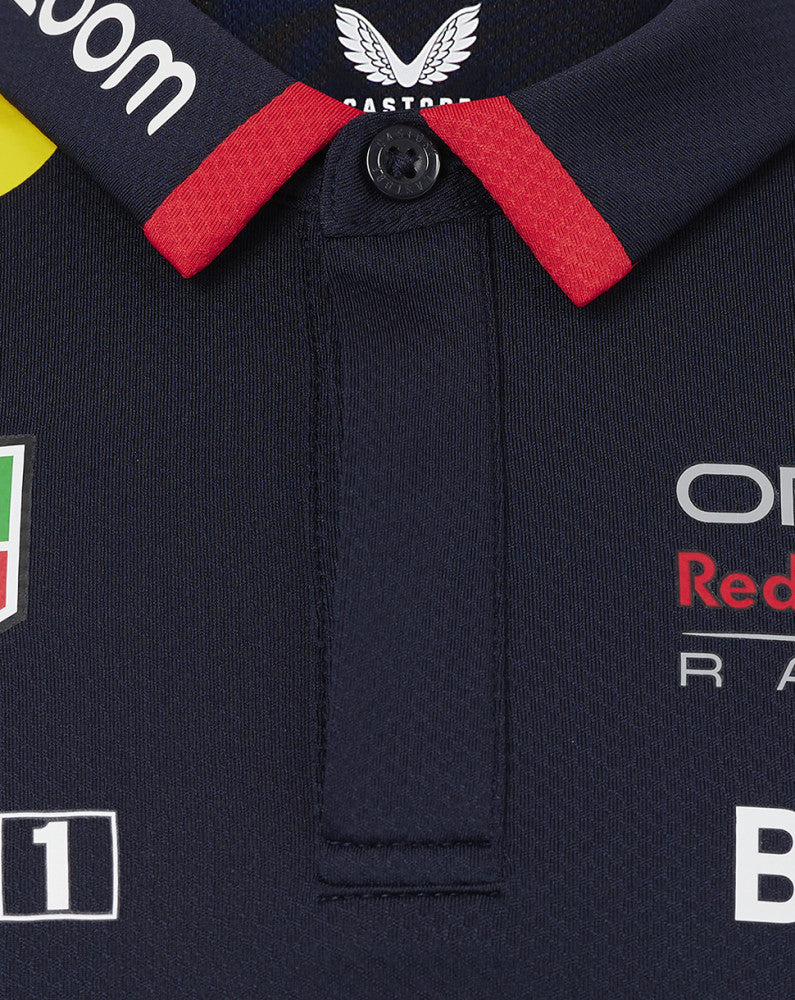 Red Bull polo, Castore, team, kids, blue, 2024 - FansBRANDS®