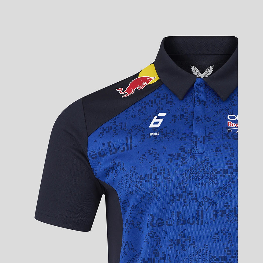 Red Bull polo, team, Isack Hadjar, blue, 2026