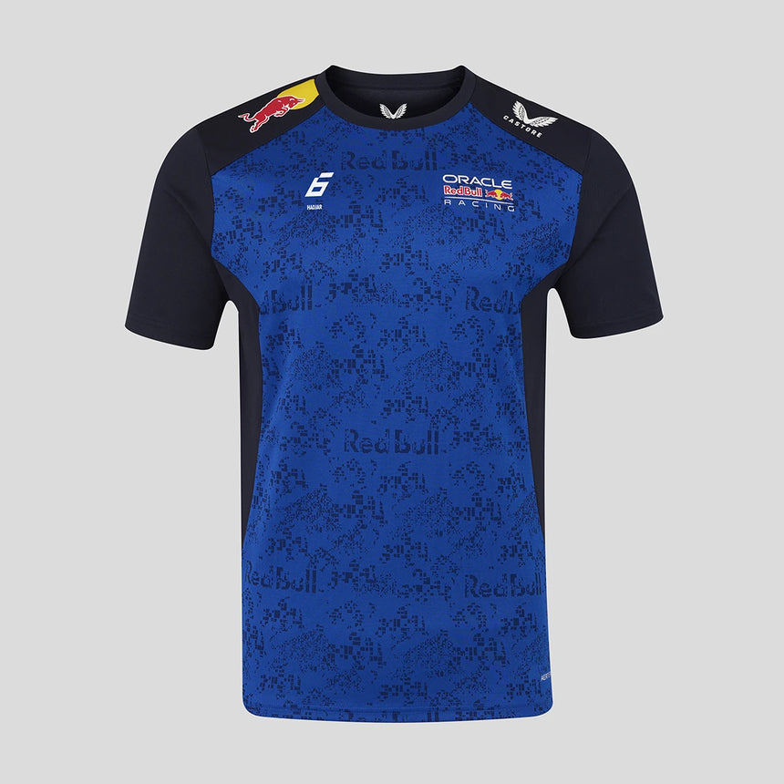 Red Bull t-shirt, team, Isack Hadjar, blue, 2026