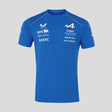 Blue Alpine t-shirt front view