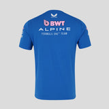 Blue Alpine t-shirt back view