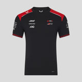 Haas F1 t-shirt, team, black, 2026