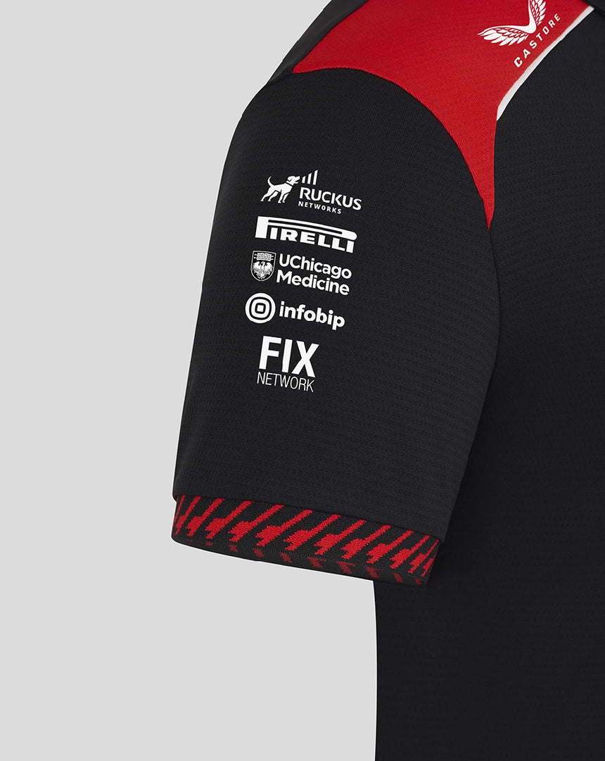 Haas F1 t-shirt, team, black, 2026