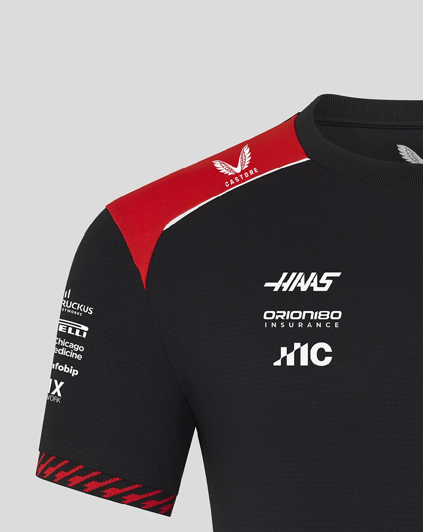 Haas F1 t-shirt, team, black, 2026