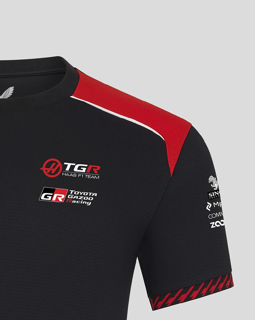 Haas F1 t-shirt, team, black, 2026
