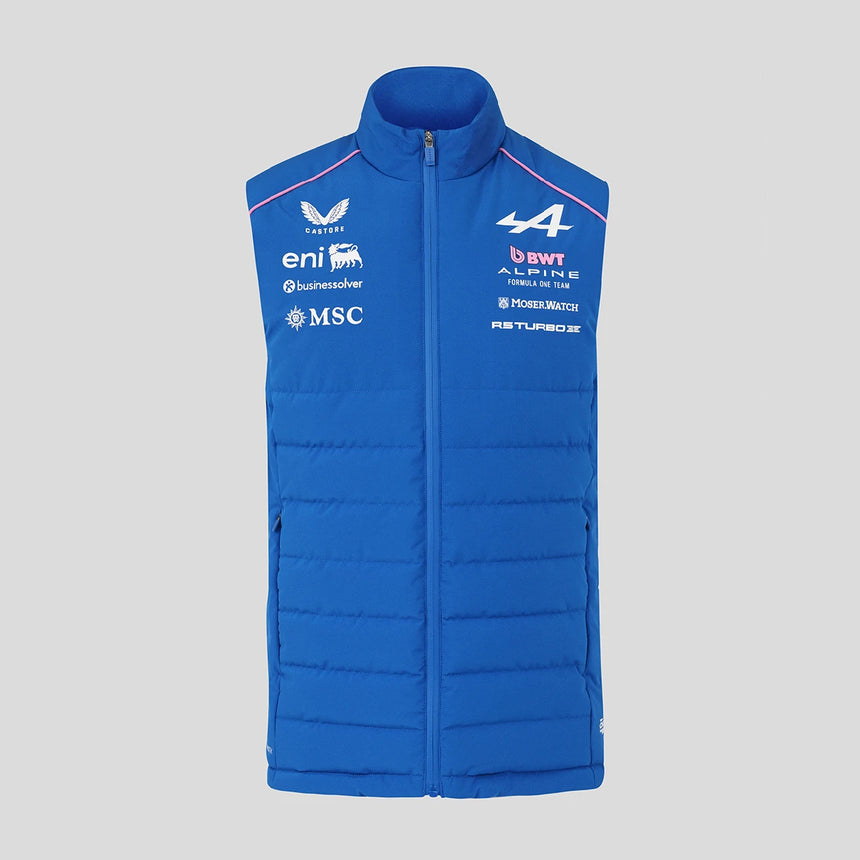 Alpine gilet, team, blue, 2026