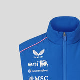 Alpine gilet, team, blue, 2026
