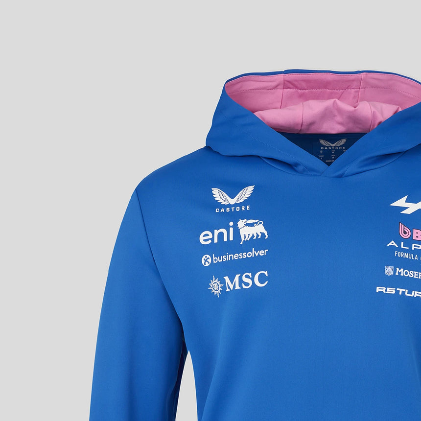 Alpine hoodie, team, blue, 2026