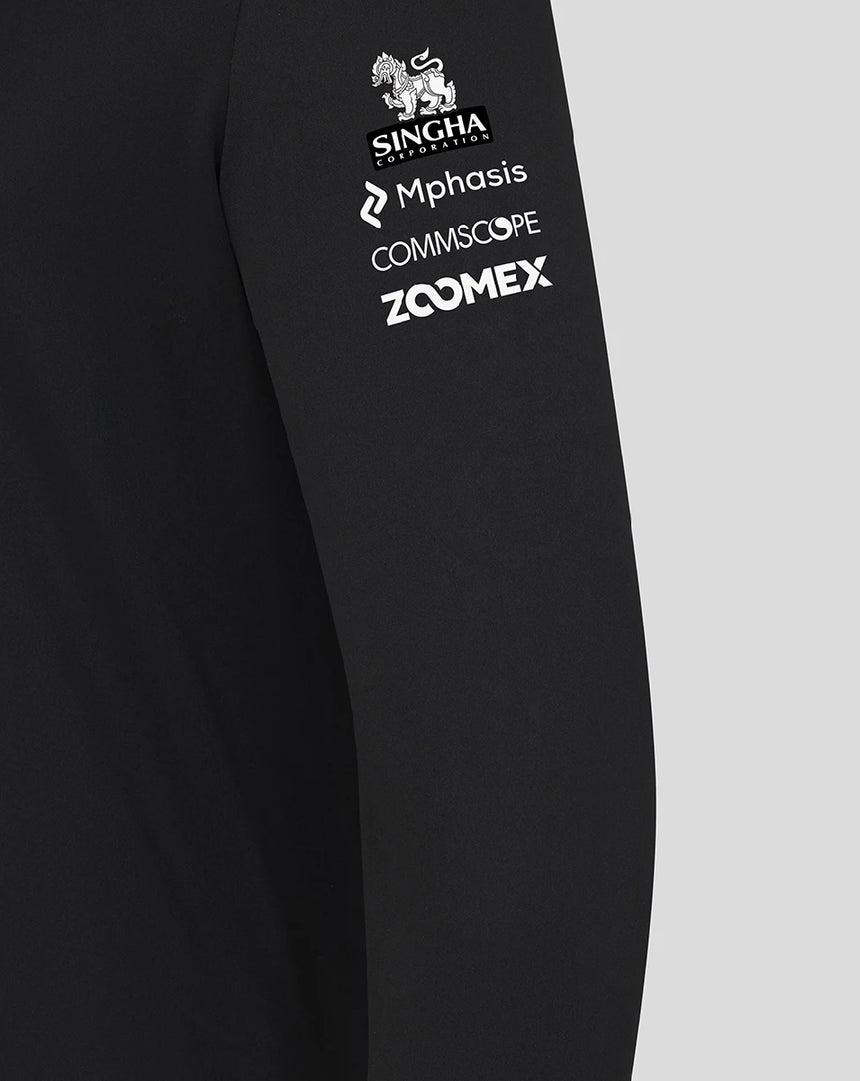 Haas F1 sweatshirt, quarter zip, team, black, 2026