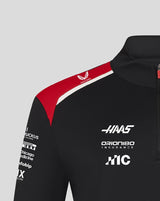 Haas F1 sweatshirt, quarter zip, team, black, 2026