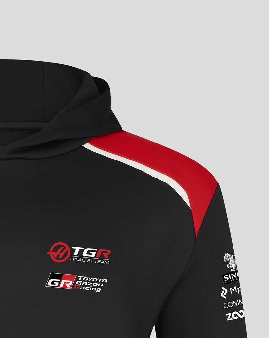 Haas F1 hoodie, team, black, 2026
