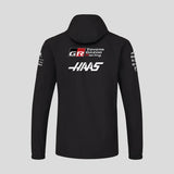 Haas F1 rain jacket, team, black, 2026