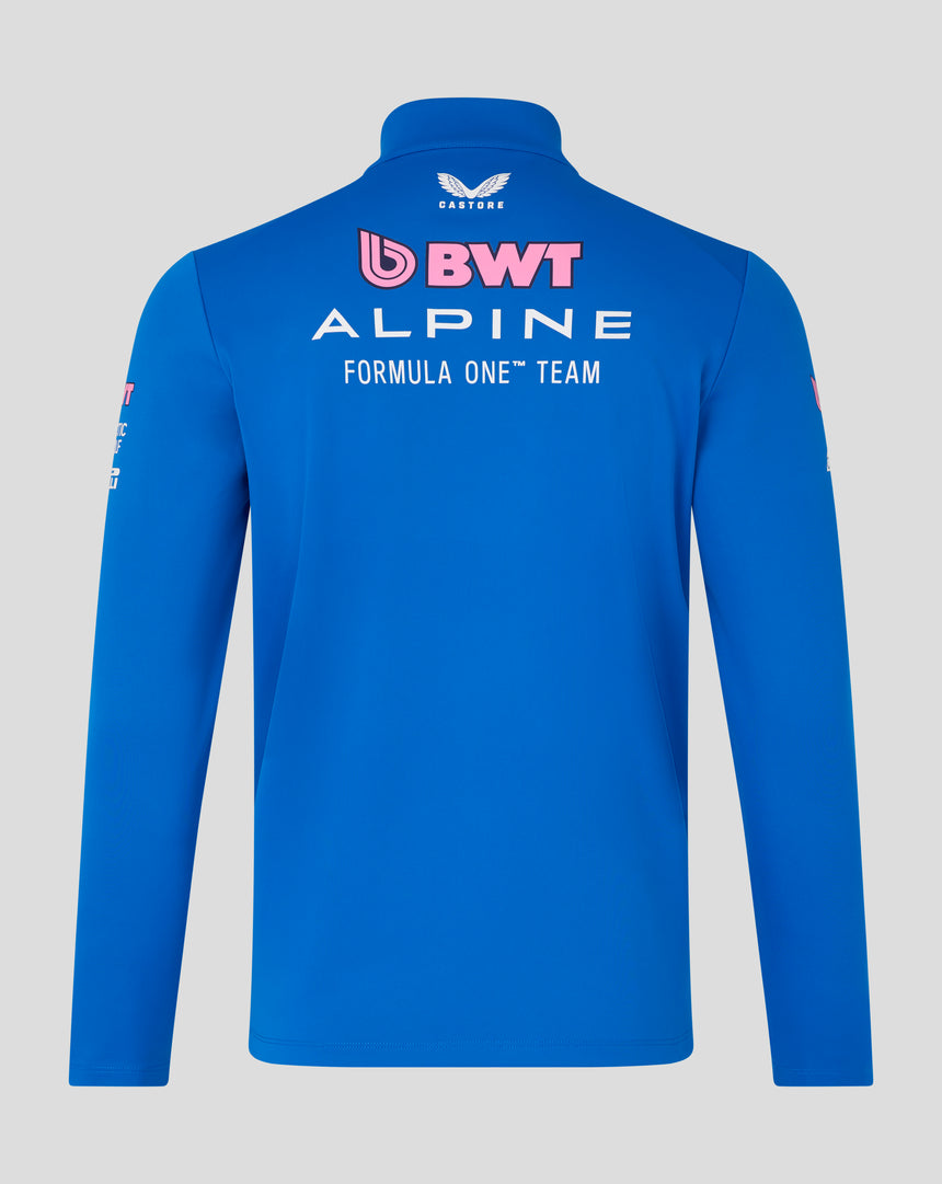 Alpine Sweatshirt, team, quarter zip, blue, 2026