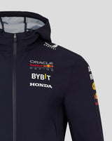 Blue Red Bull jacket front with racing text