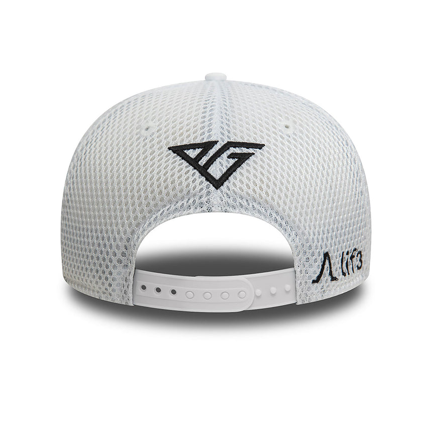 Alpine cap, New Era, Pierre Gasly, 9FIFTY, Adult, white, 2024