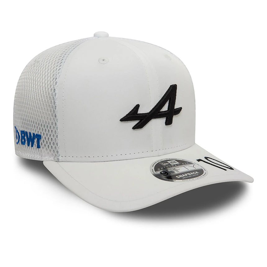Alpine cap, New Era, Pierre Gasly, 9FIFTY, Adult, white, 2024