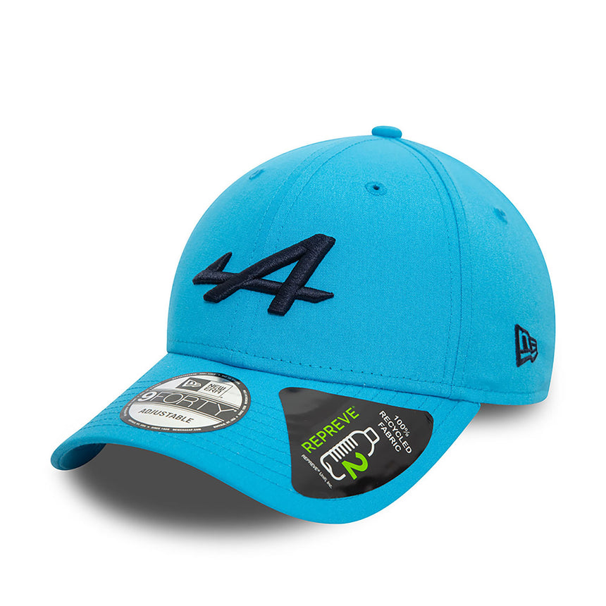 Alpine cap, NEW ERA, 9FORTY, essential, repreve, blue