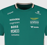 Aston Martin AMF1, Team T-shirt, Fernando Alonso, Green 🔥