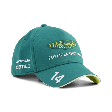 Aston Martin cap, team, Fernando Alonso, Puma, green, 2026