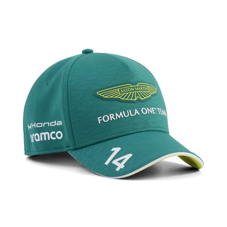 Aston Martin cap, team, Fernando Alonso, Puma, kids, green, 2026