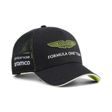 Aston Martin cap, team, Lance Stroll, Puma, black, 2026