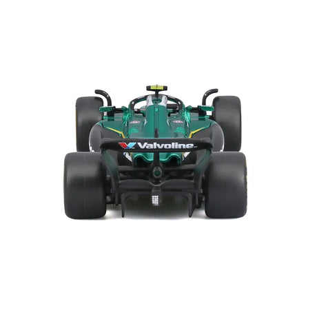 Aston Martin AMR25 model car rear view.