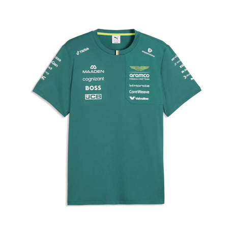 Aston Martin t-shirt, team, green, 2026