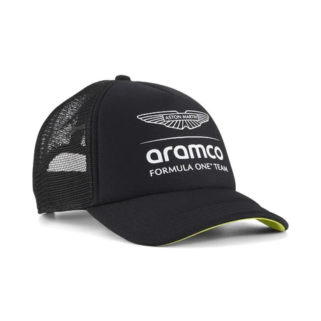 Aston Martin trucker cap, black