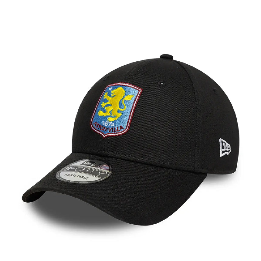 Aston Villa cap, core, 9FORTY, New Era, black