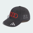 Audi adidas cap, team, Gabriel Bortoleto, black, 2026