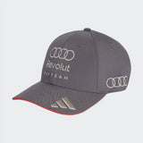 Audi cap, team, adidas, grey, 2026