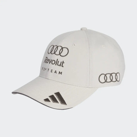 Audi cap, team, adidas, white, 2026