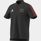 Audi polo, DNA, adidas, grey