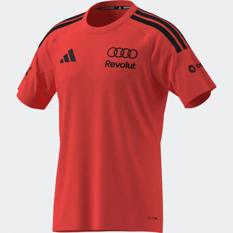 Audi t-shirt, team, set up, adidas, red, 2026
