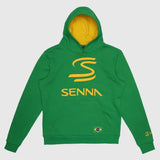 Ayrton Senna hoodie, legacy, green