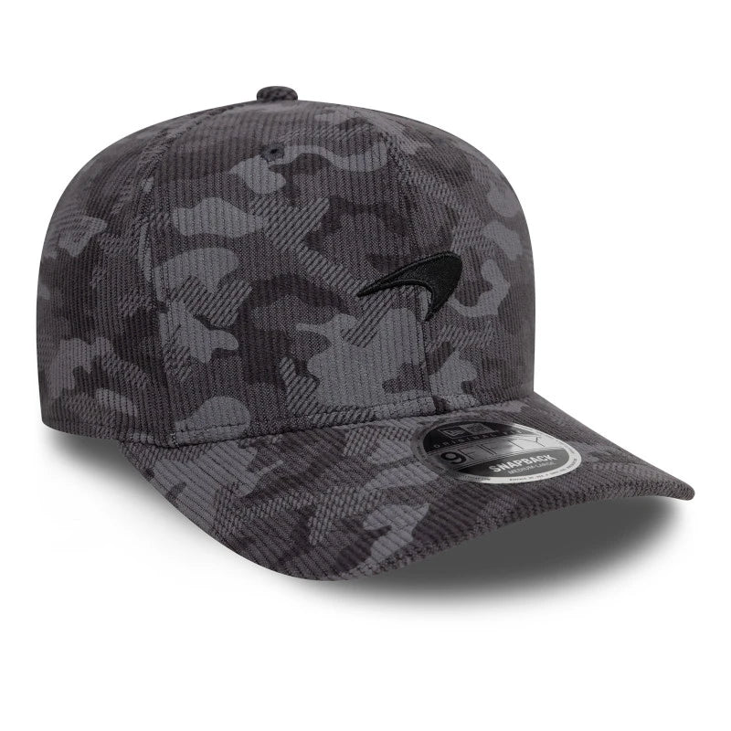 McLaren Cord Camo 9FIFTY Cap, Black 🔥