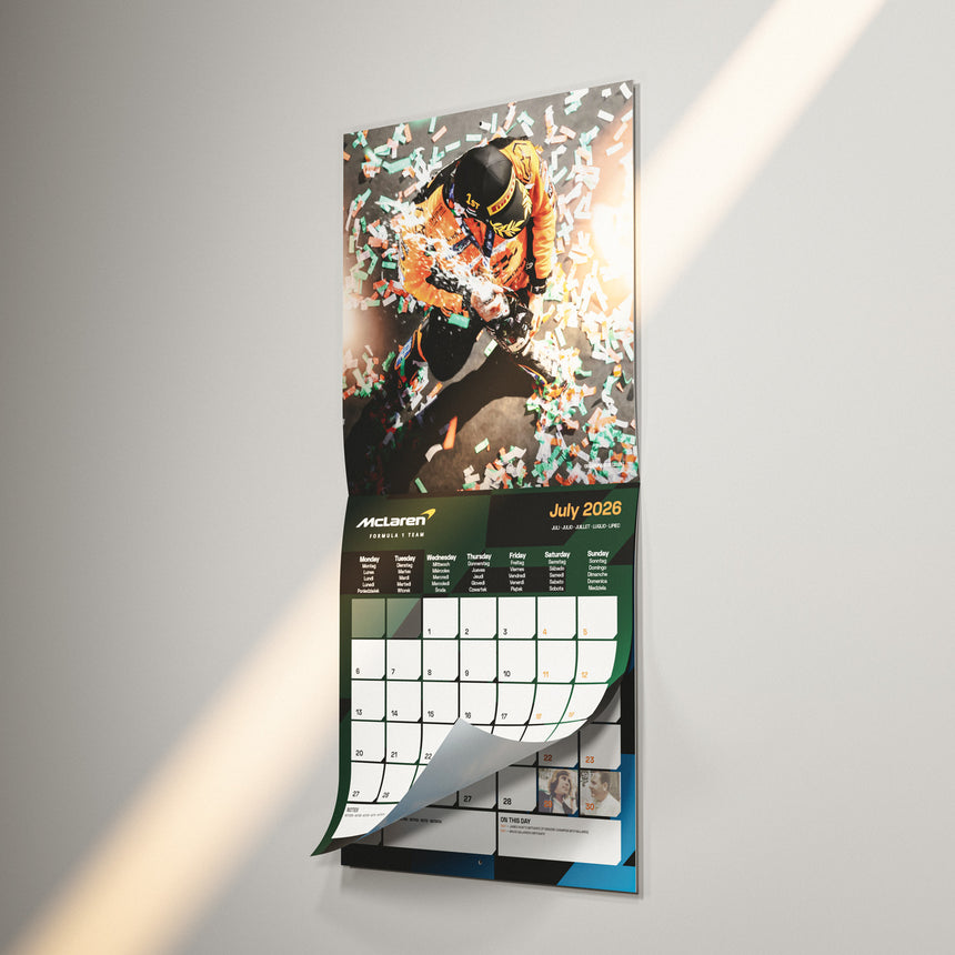 McLaren Formula 1 Team - Official Calendar - 2026