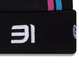 Alpine cap, New Era, Esteban Ocon, beanie, Kids, black, 2024