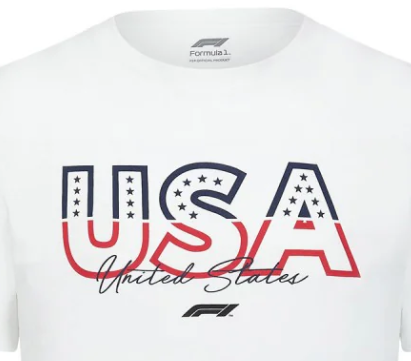 F1 Fanwear  Austin GP SE T-shirt, White, 2022